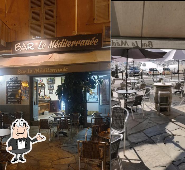 Découvrez l'intérieur de Café Le Méditerranée Bastia Vieux Port