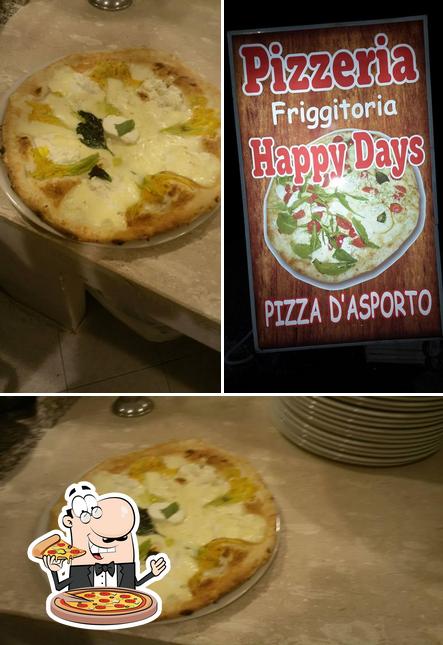 Ordina una pizza a Pizzeria" happy days"