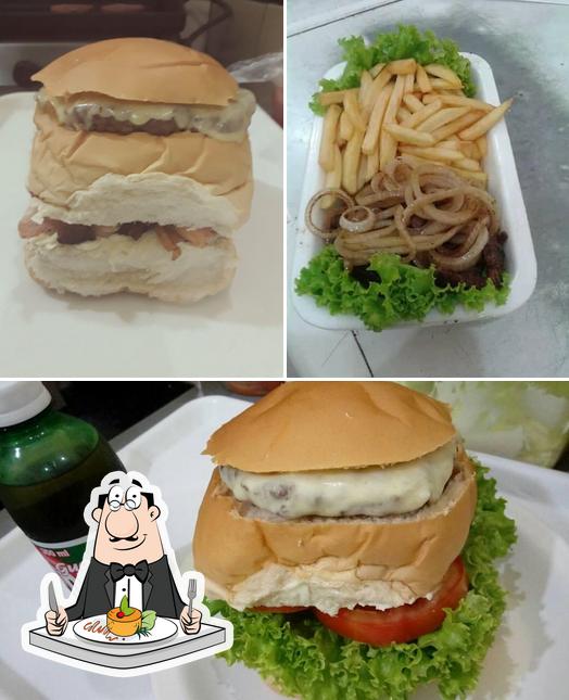 Comida em Burger & Stars