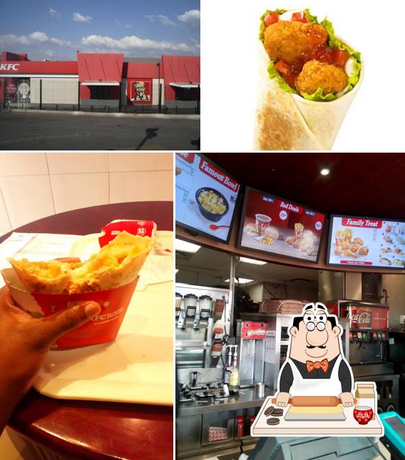 KFC Silverton offre une variété de plats sucrés