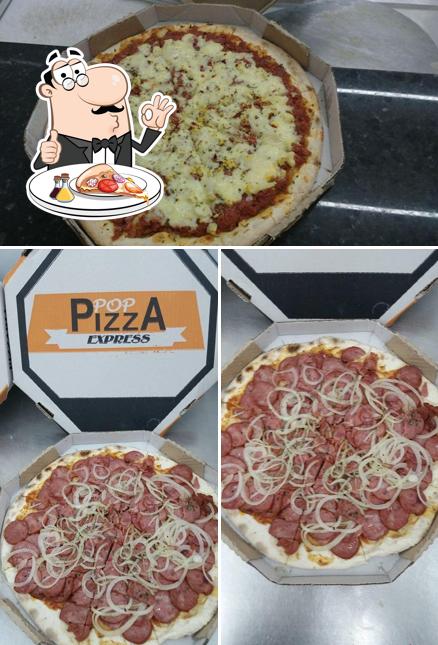 Peça pizza no Pizza Pop Express