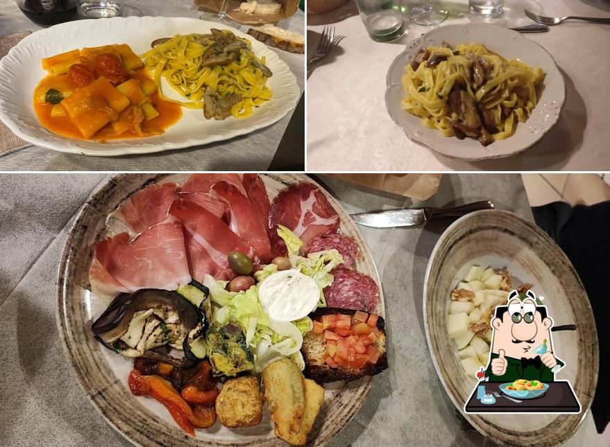 Cibo al Trattoria La Casareccia