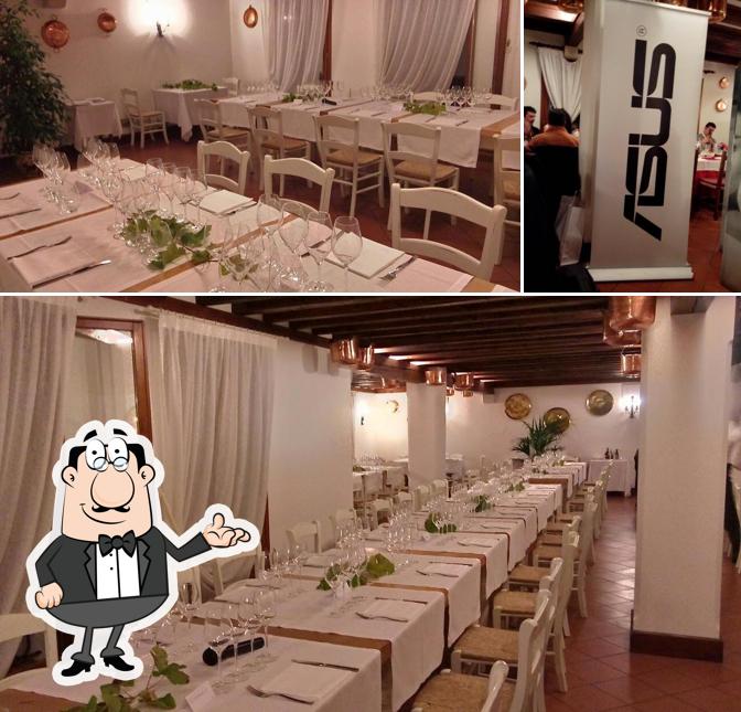 Gli interni di Ristorante Villa Tre Panoce