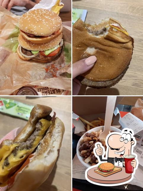 Hamburger à Burger King