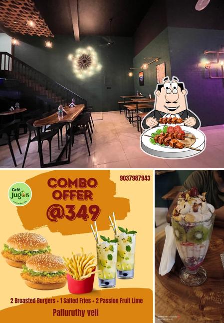 The restaurant's food and interior