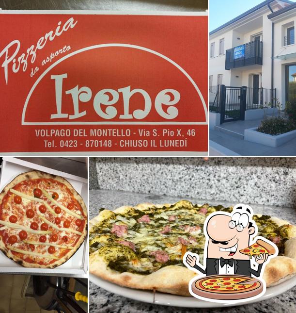 Essayez des pizzas à Pizzeria Da Asporto Irene