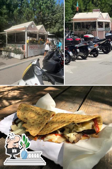 Jetez un coup d’oeil à l’image affichant la extérieur et burger concernant Piadina del Sole • Chiosco Piadina