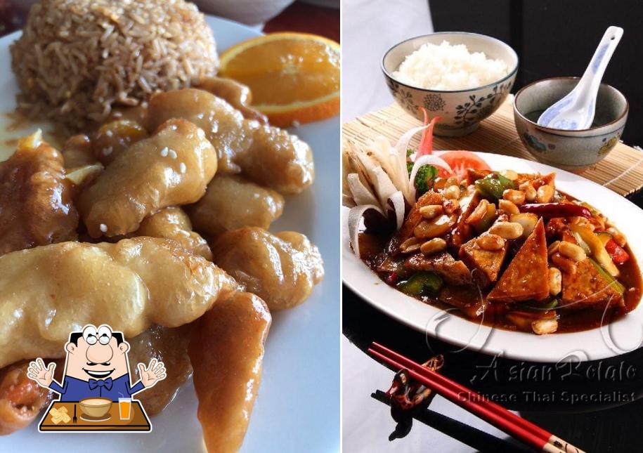 Food at Asian Potato Chinese & Thai Restaurant