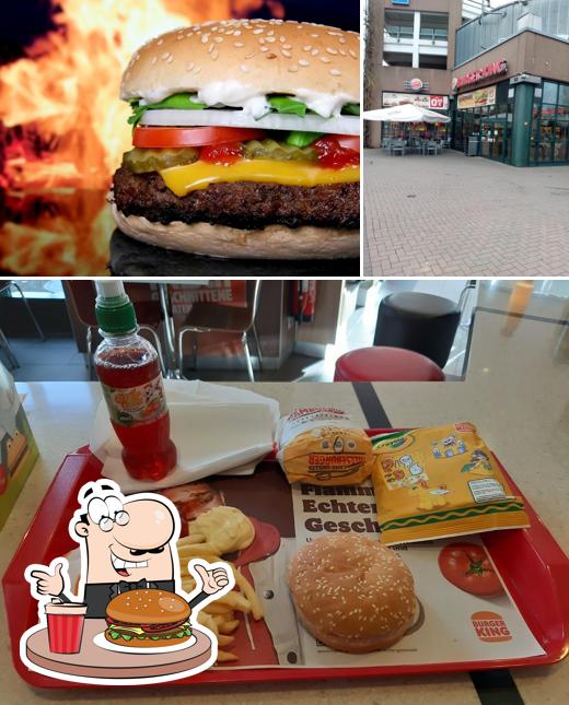 Prenez un hamburger à Burger King Bahnhofstraße