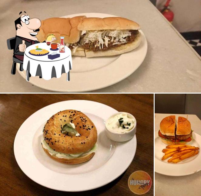 Get a burger at Bombay Coffee House Fort