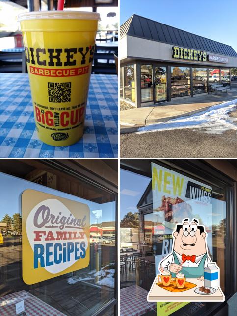 Enjoy a beverage at Dickey's Barbecue Pit