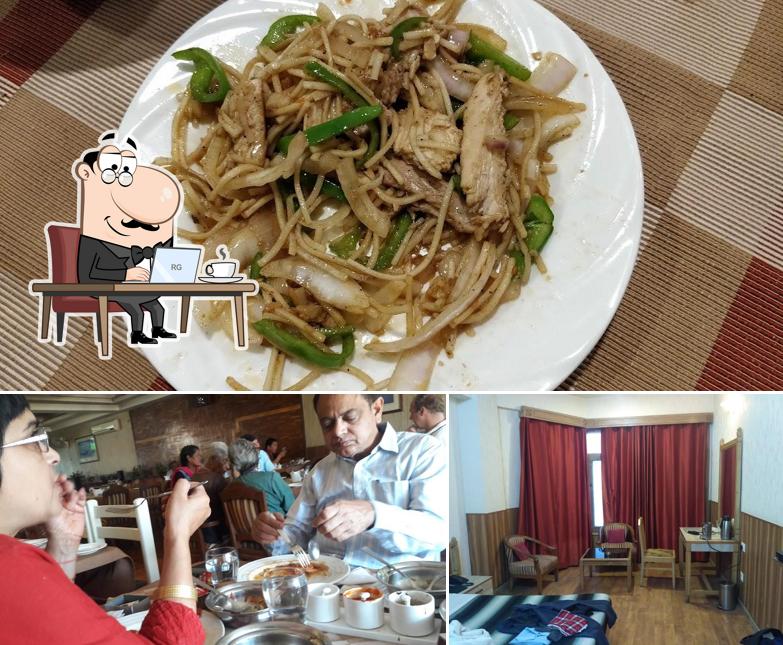 Among various things one can find interior and food at Himani Resorts
