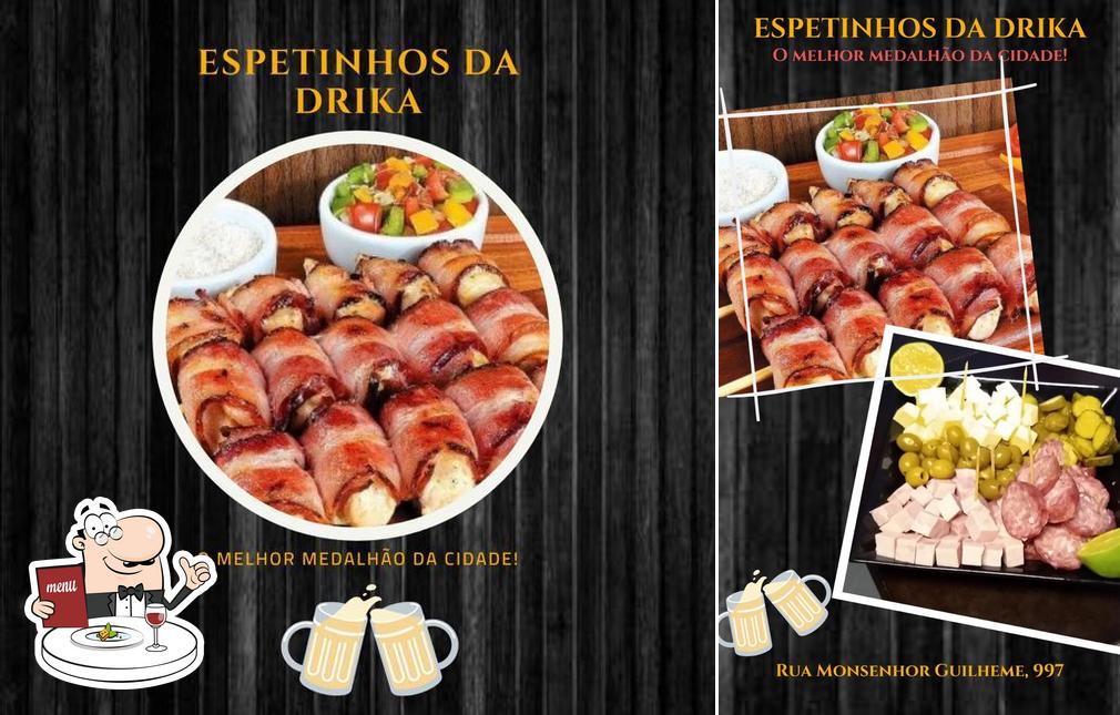 Comida em Espetinhos da Drika