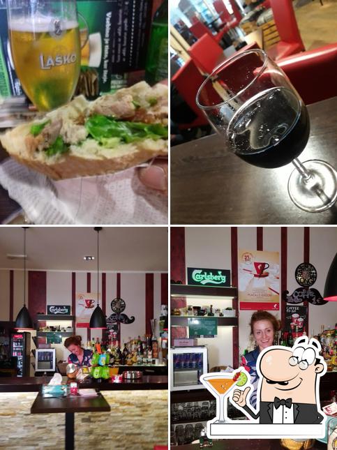 La foto della bevanda e bancone da bar di Longi bar, Reful s.p