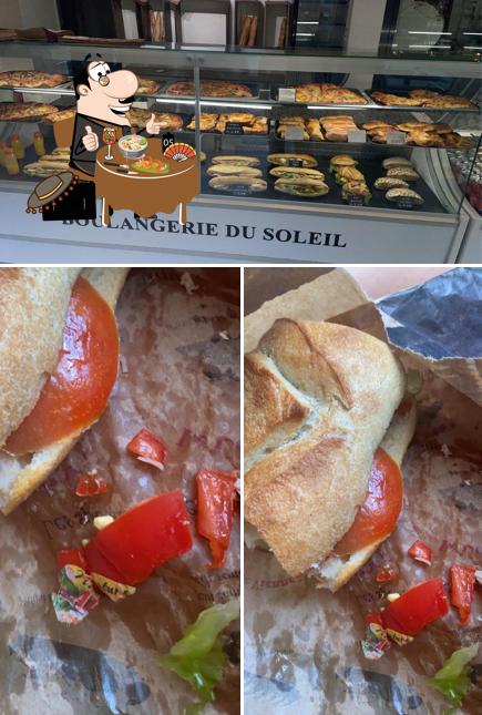 Nourriture à Boulangerie du soleil