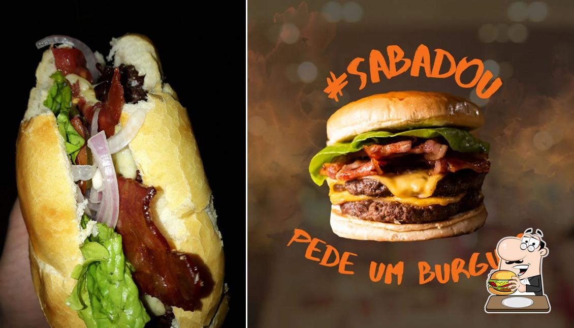 Hambúrguer em Grill Lanches