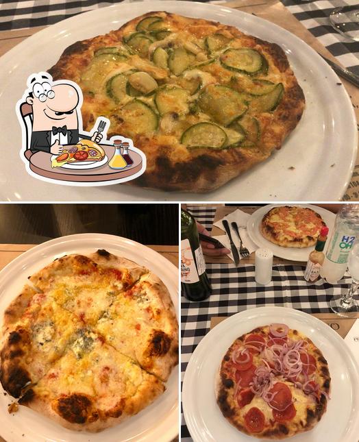 Peça pizza no Pecorino Bar & Trattoria Pátio Paulista: Massas, Risoto, Pizza, Vinhos,São Paulo