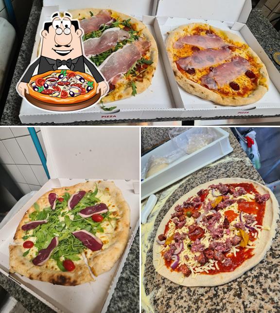 Essayez des pizzas à pizza "UNO" burger