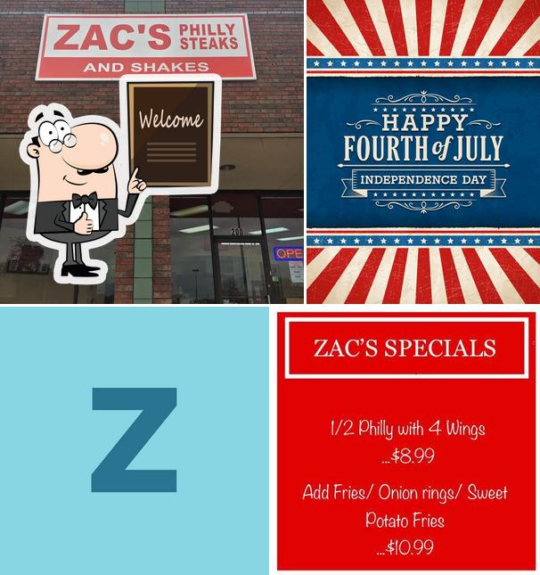 Zac's Phillysteaks & Shakes in Lancaster Restaurant menu and reviews