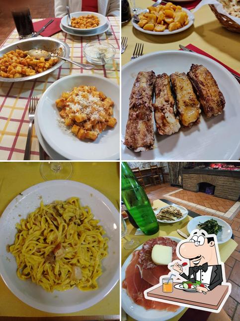 Cibo al Taverna della Rocca
