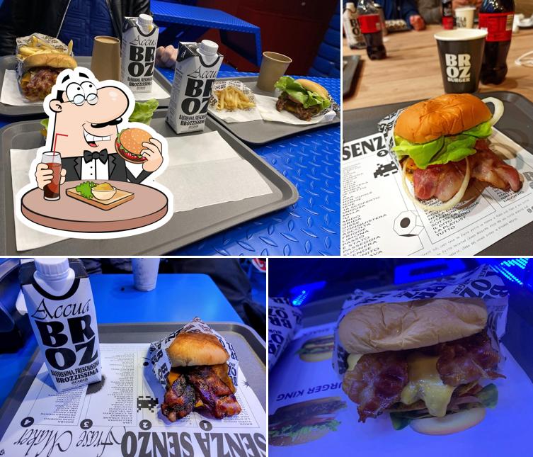 Gli hamburger di Broz Burger potranno soddisfare i gusti di molti