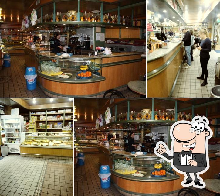 Gli interni di Carlo Vago Panificio Pasticceria Bar