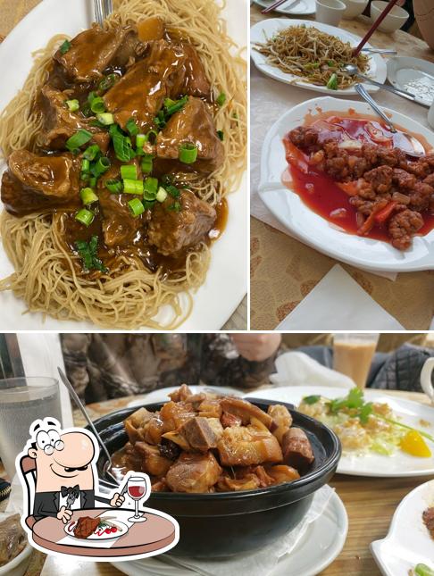 Pick meat meals at China Marble Restaurant