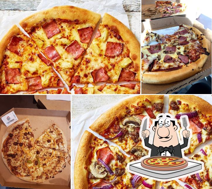 A Pizza Hut, vous pouvez profiter des pizzas