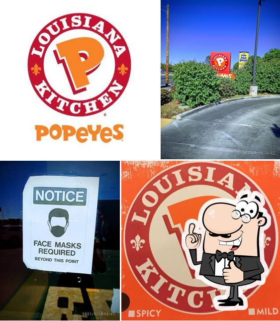 Here's a picture of Popeyes Louisiana Kitchen