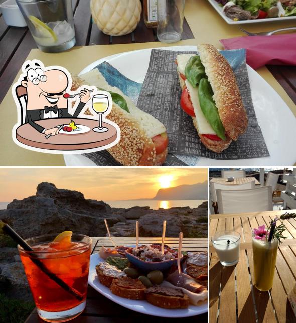 Cibo al La Costa Sunset Bar Cala Trono Favignana