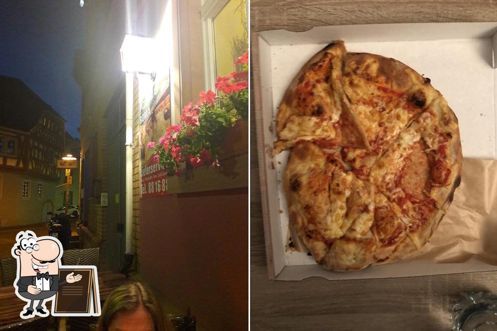 Das Äußere von Pizzeria Roma bei Ciro