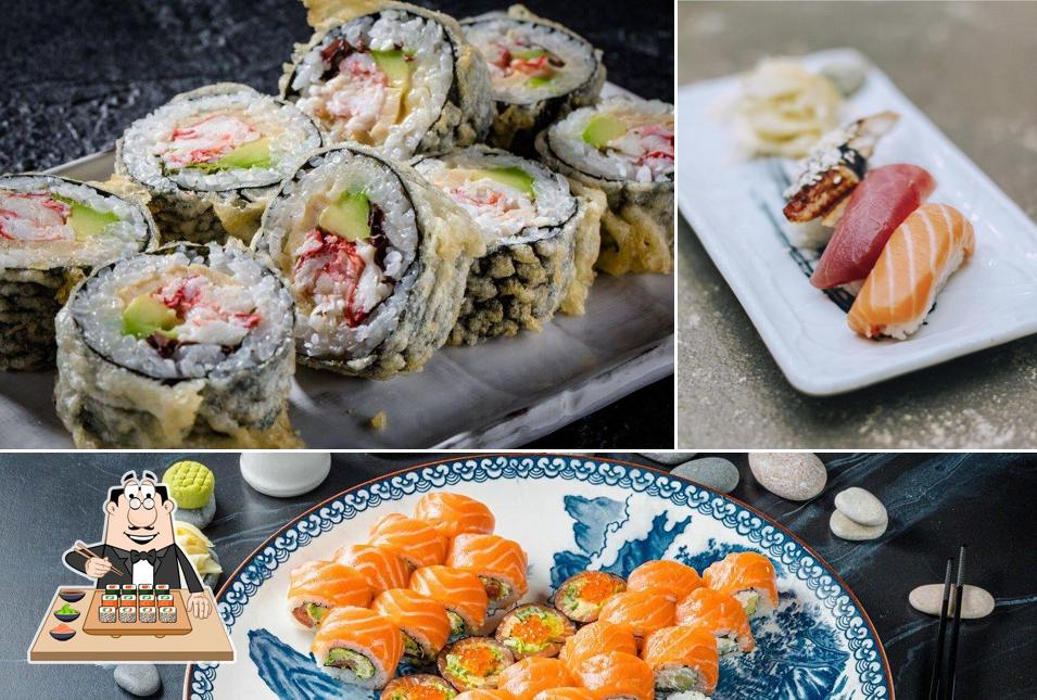 Попробуйте различные сеты суши