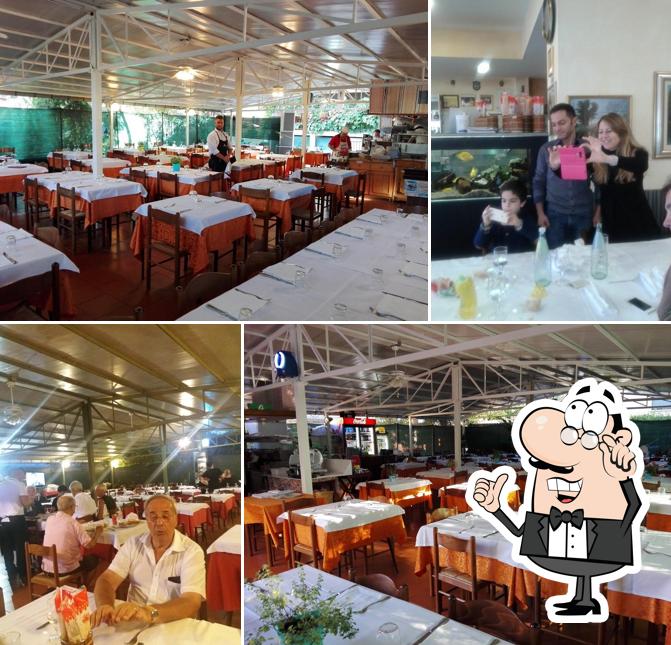 Gli interni di Da Peppino Parma