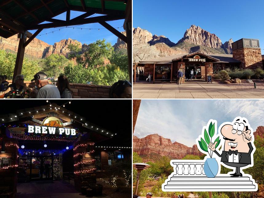 Zion Canyon Brew Pub in Springdale Restaurant menu and reviews