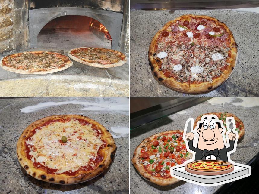 Scegli tra le molte varianti di pizza