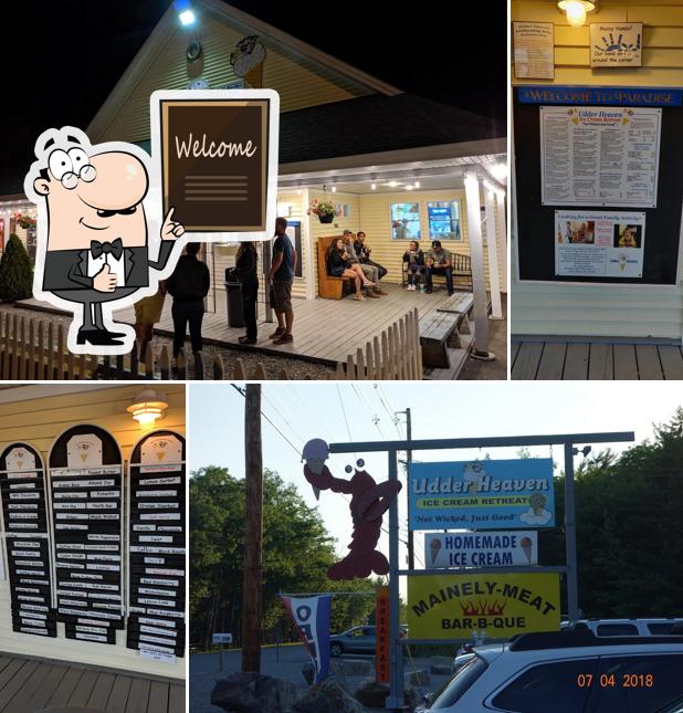 Udder Heaven Ice Cream Retreat in Bar Harbor - Restaurant menu and reviews