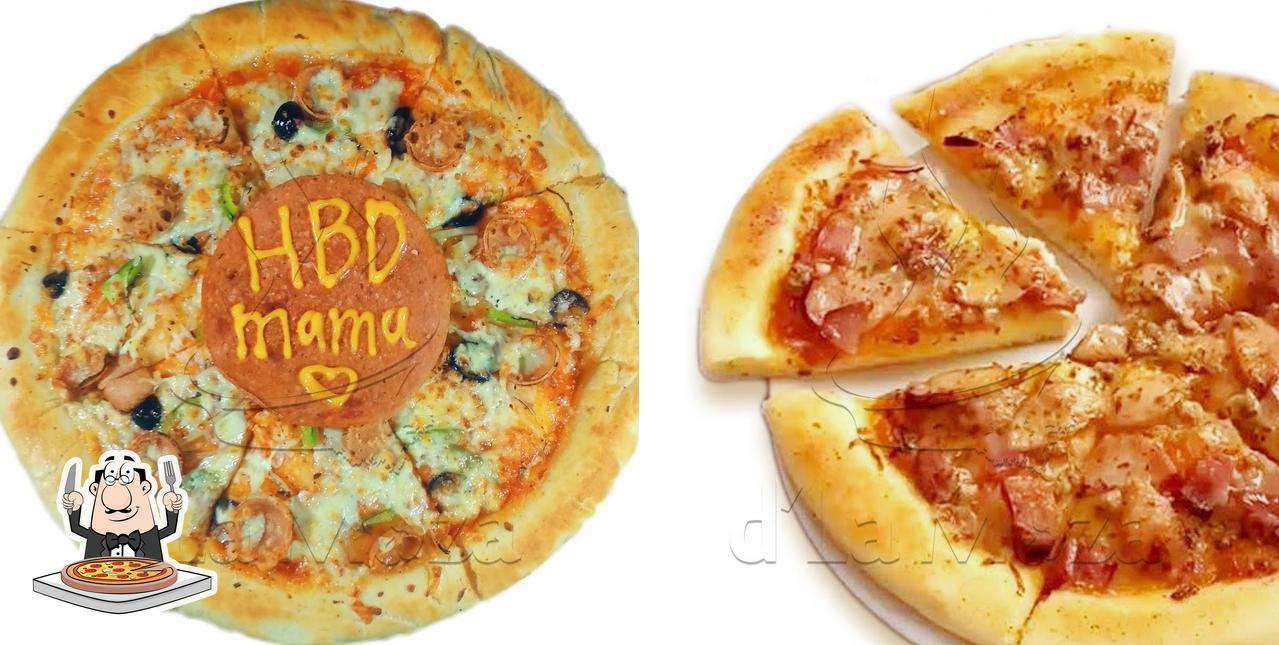 Elige entre distintos formatos de pizza