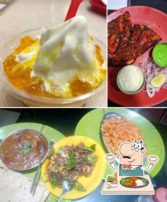 Food at Manna Restaurant