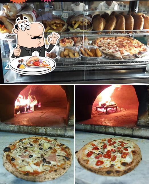 A Pizzeria Santa Maria, puoi prenderti una bella pizza