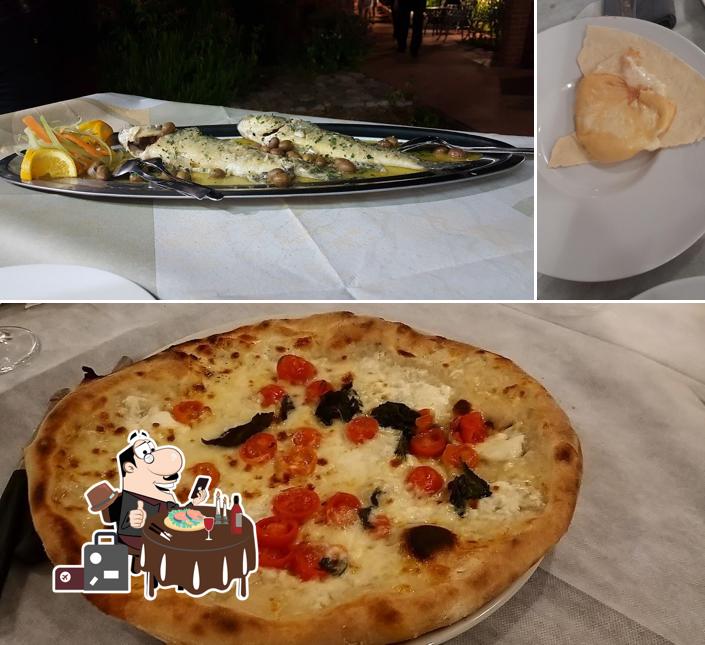 Hotel Ristorante Pizzeria Soffio di Vento serves a menu for fish dish lovers