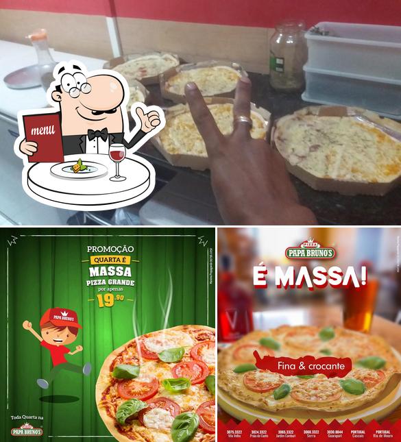 Comida em Papa Bruno's Pizza - Itapoã