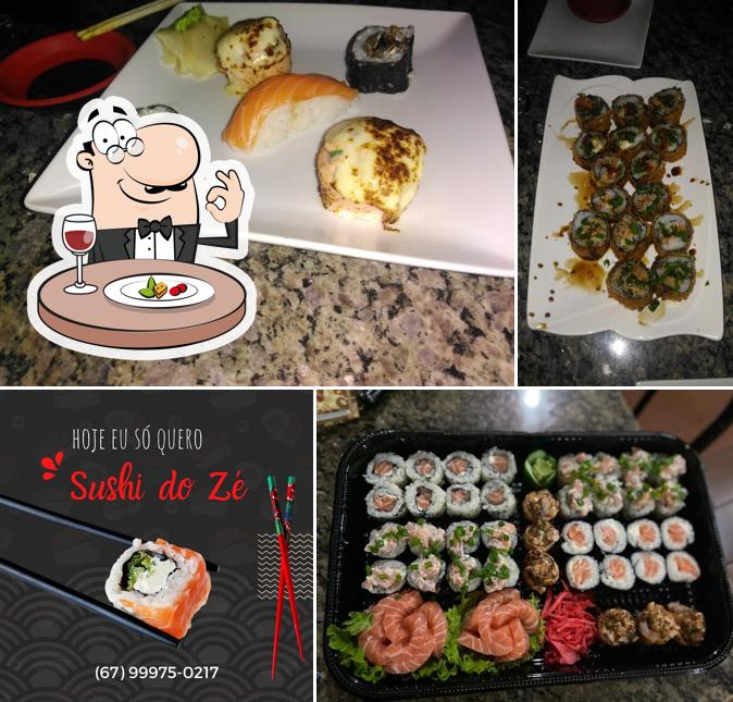 Comida em Sushi do Zé