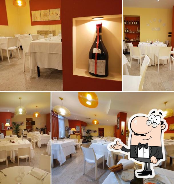 Gli interni di Viver One Restaurant & Pizza