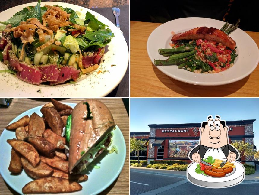 Food at BJ's Restaurant & Brewhouse