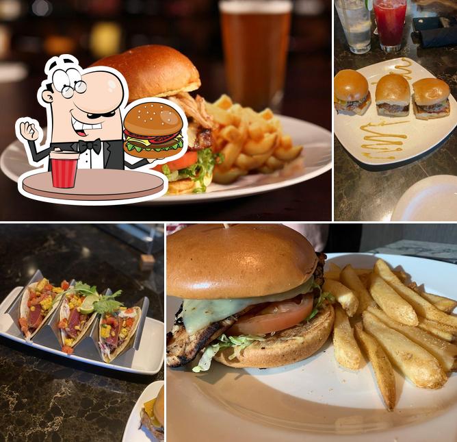 Get a burger at Firebirds Wood Fired Grill