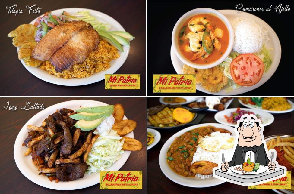 Mi Patria Ecuadorian Restaurant in West Des Moines Restaurant menu