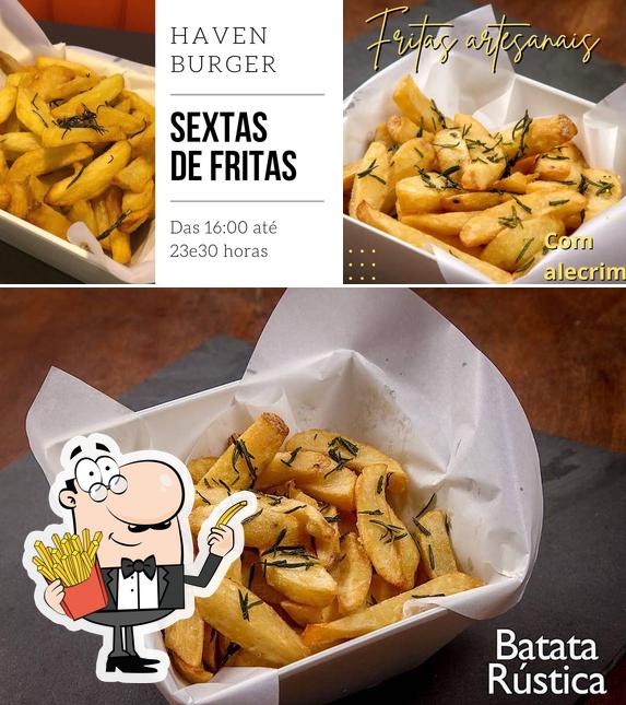 Experimente fritas no Haven Burger