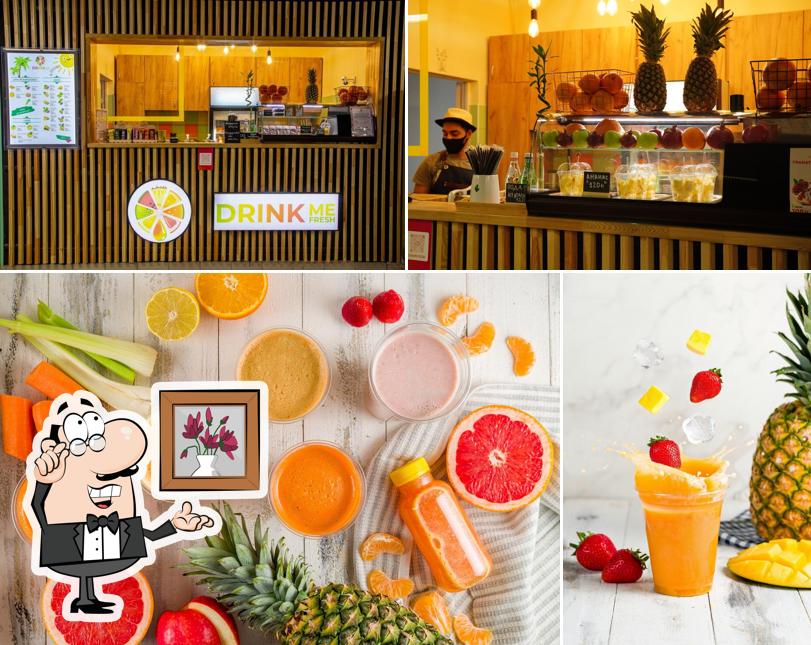 L'intérieur de Drink Me Fresh