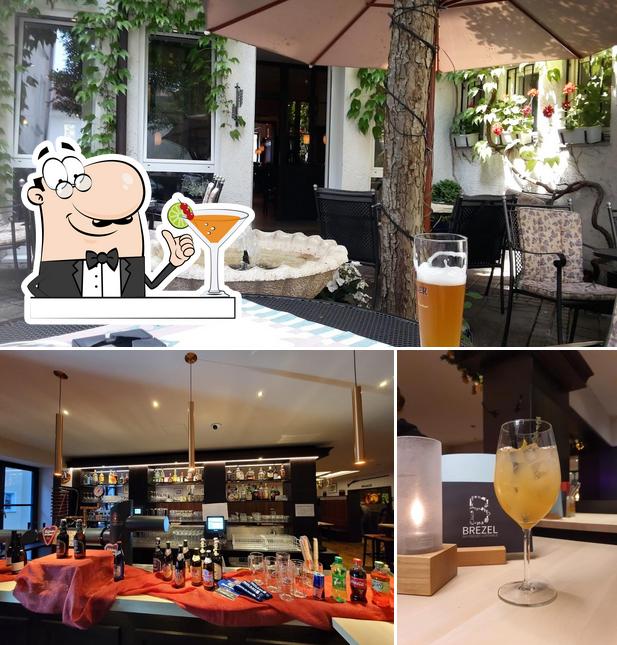 Las fotos de bebida y interior en Wirtshaus zur Brezel