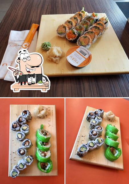 Prenez de nombreuses options de sushi